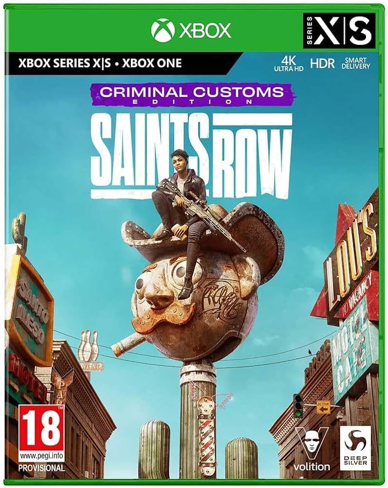 Saints Row Criminal Customs Edition XBOX СЕРИЯ X