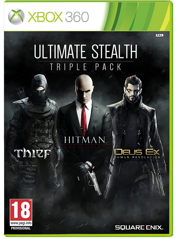 Hitman Absolution, Thief & Deus Ex Bundle XBOX 360