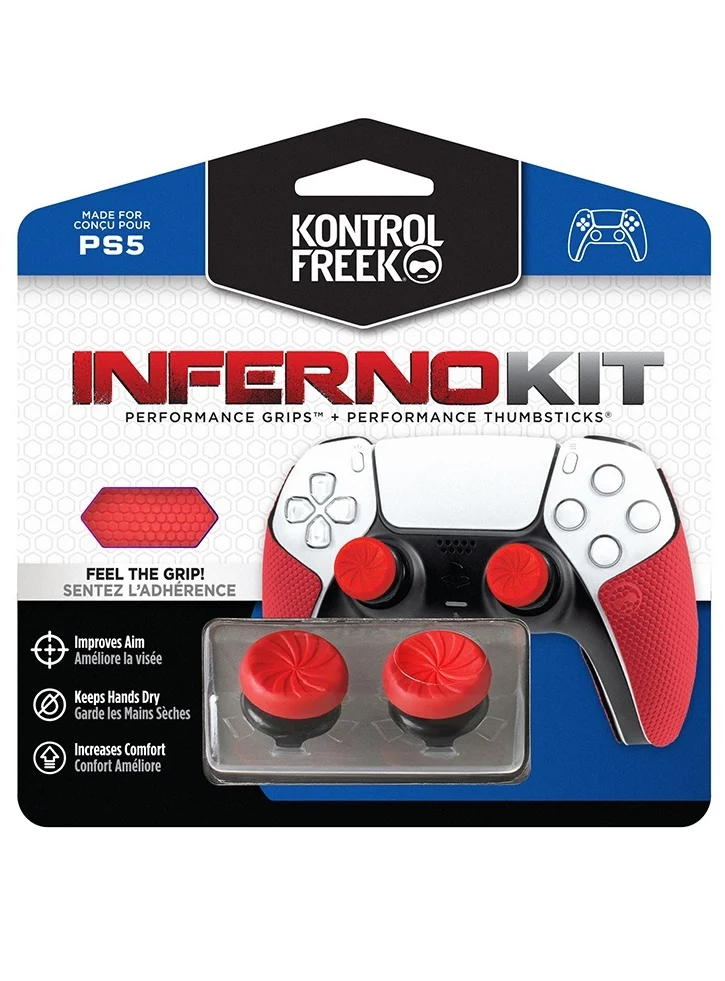 Set protectie KontrolFreek Performance Kit Inferno - PS5