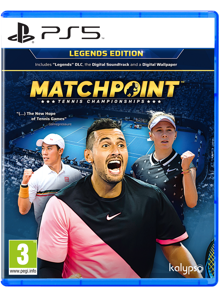 Matchpoint: Tennis Championships Legends Edition Плейстейшън 5