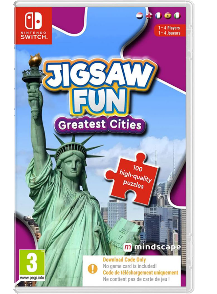 Jigsaw Fun Greatest Cities (Code in a box) Нинтендо Суич