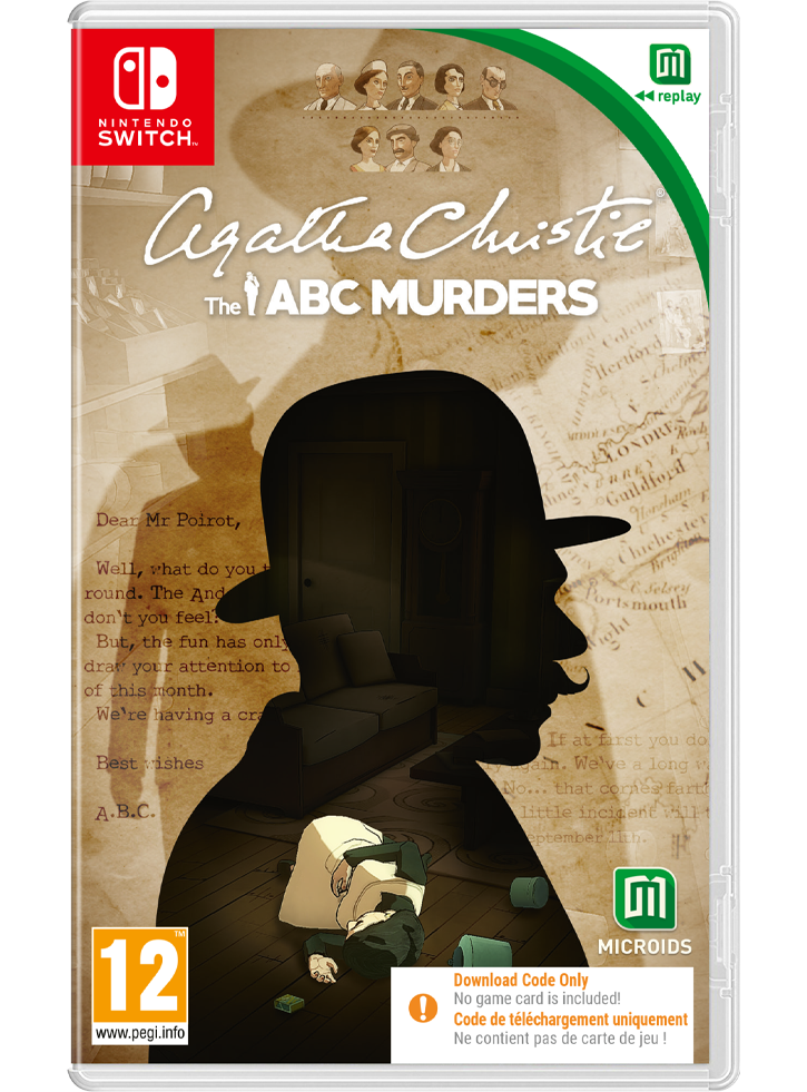 Agatha Christie ABC Murders Replay (Code in a Box) Нинтендо Суич