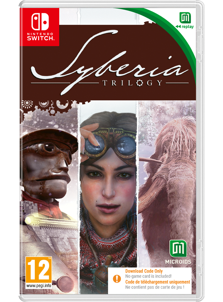 Syberia Trilogy (Code in a Box) Нинтендо Суич