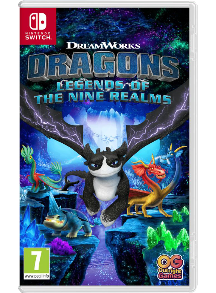 DreamWorks Dragons Legends of The Nine Realms Нинтендо Суич