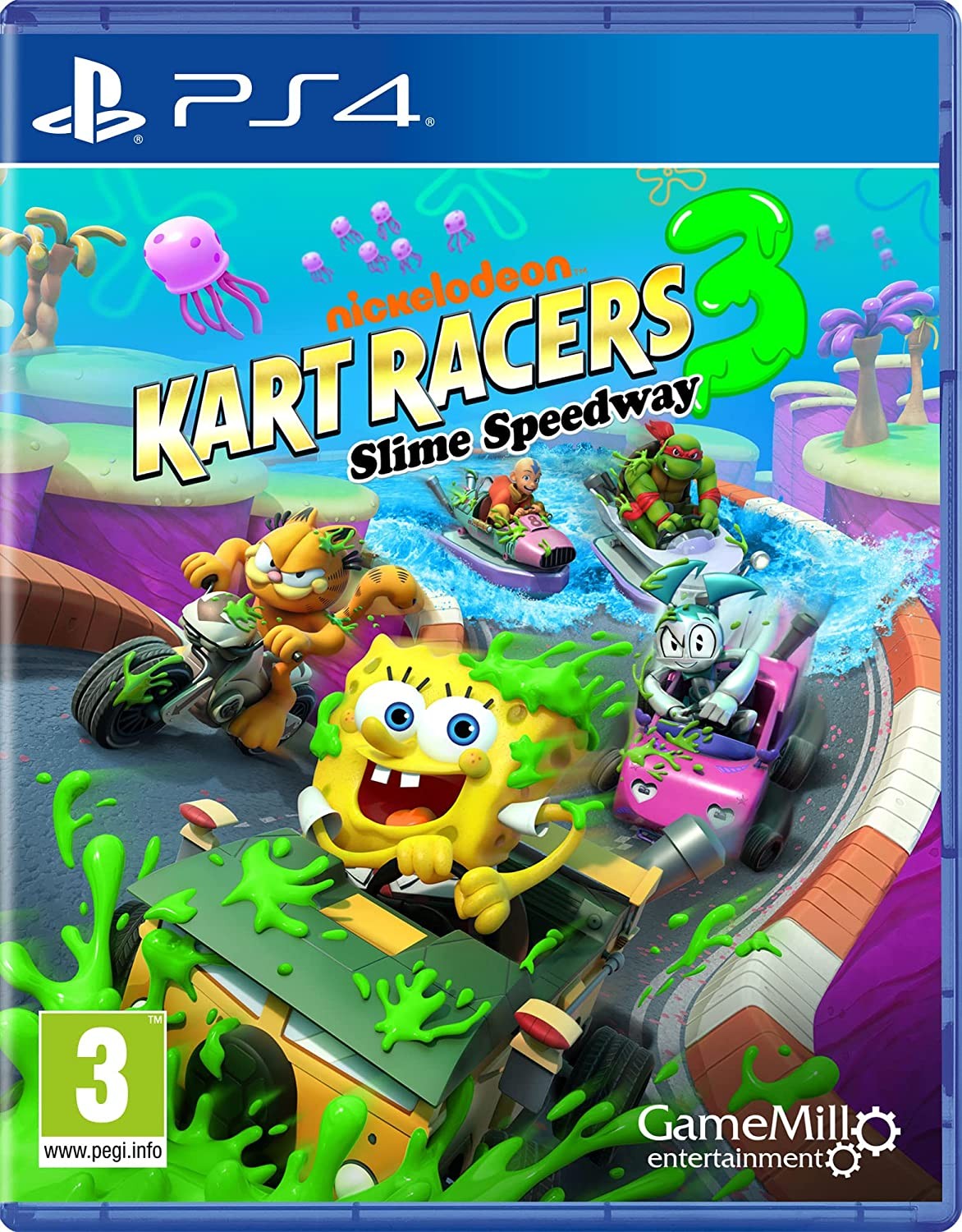 Nickelodeon Kart Racers 3 Slime Speedway Плейстейшън 4