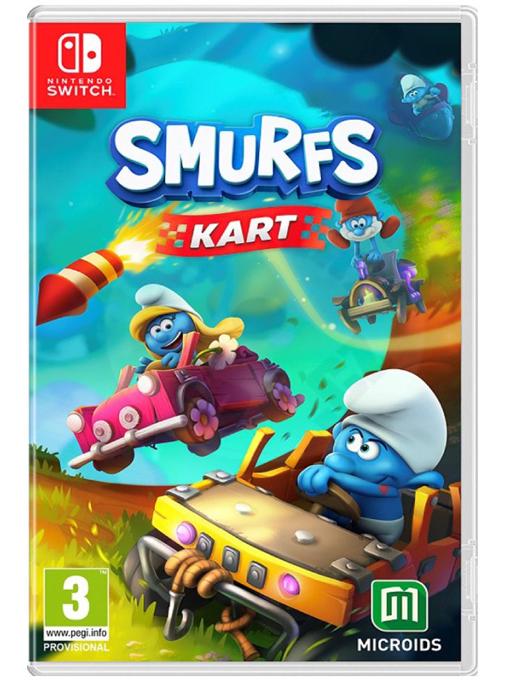 Smurfs Kart Нинтендо Суич