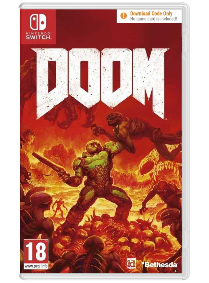 Doom 2016 (Code in a box) Нинтендо Суич