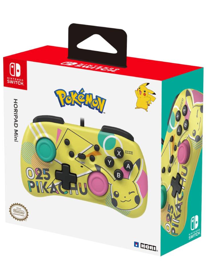 Controller Horipad Mini HORI Pikachu Pop Galben Nintendo Switch