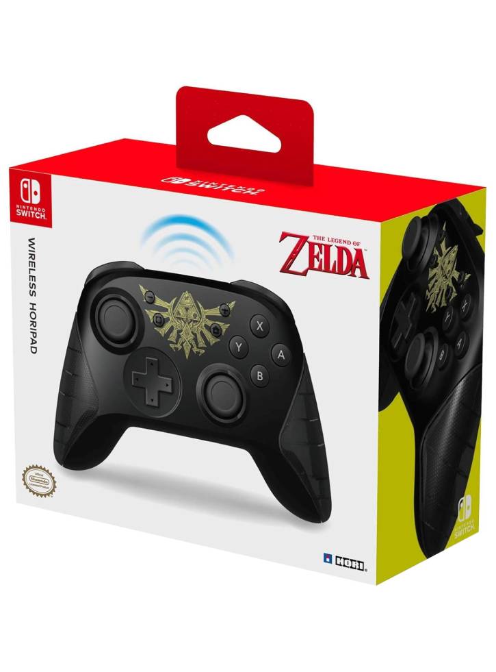 Controller Horipad Fara Fir Hori Zelda Edition Negru Nintendo Switch