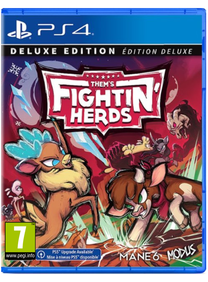 Them\'s Fightin\' Herds Deluxe Edition Плейстейшън 4