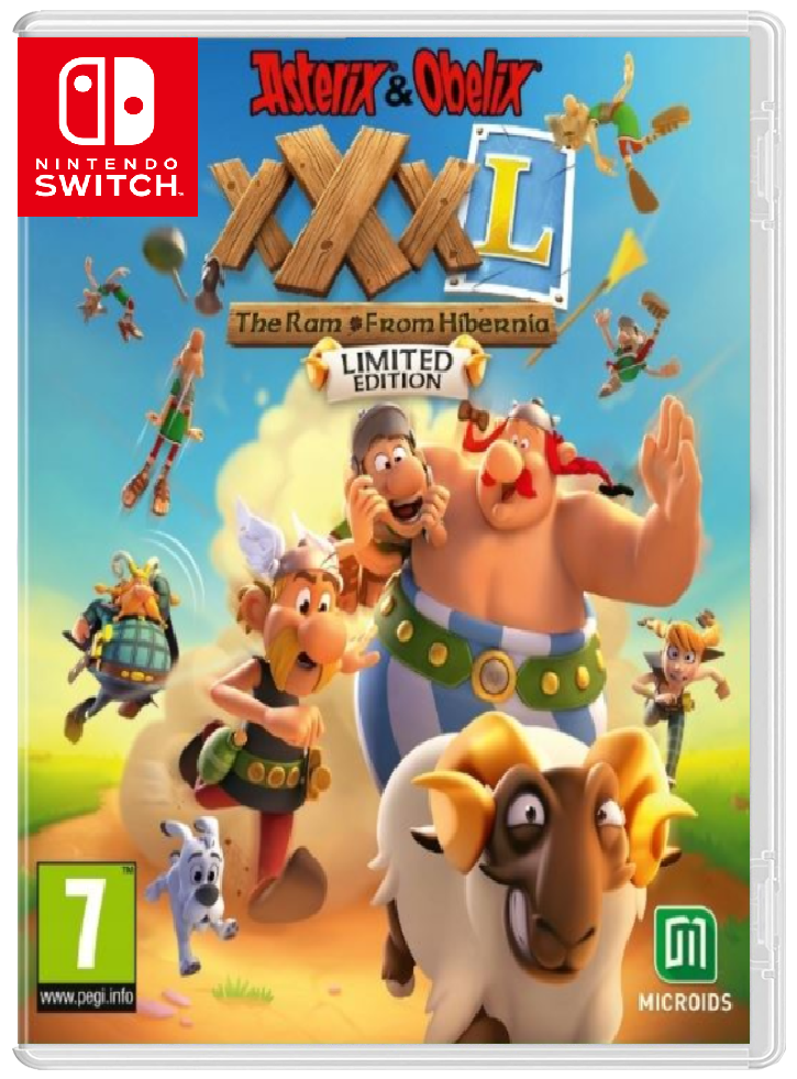 Asterix & Obelix XXXL The Ram From Hibernia Limited Edition Нинтендо Суич