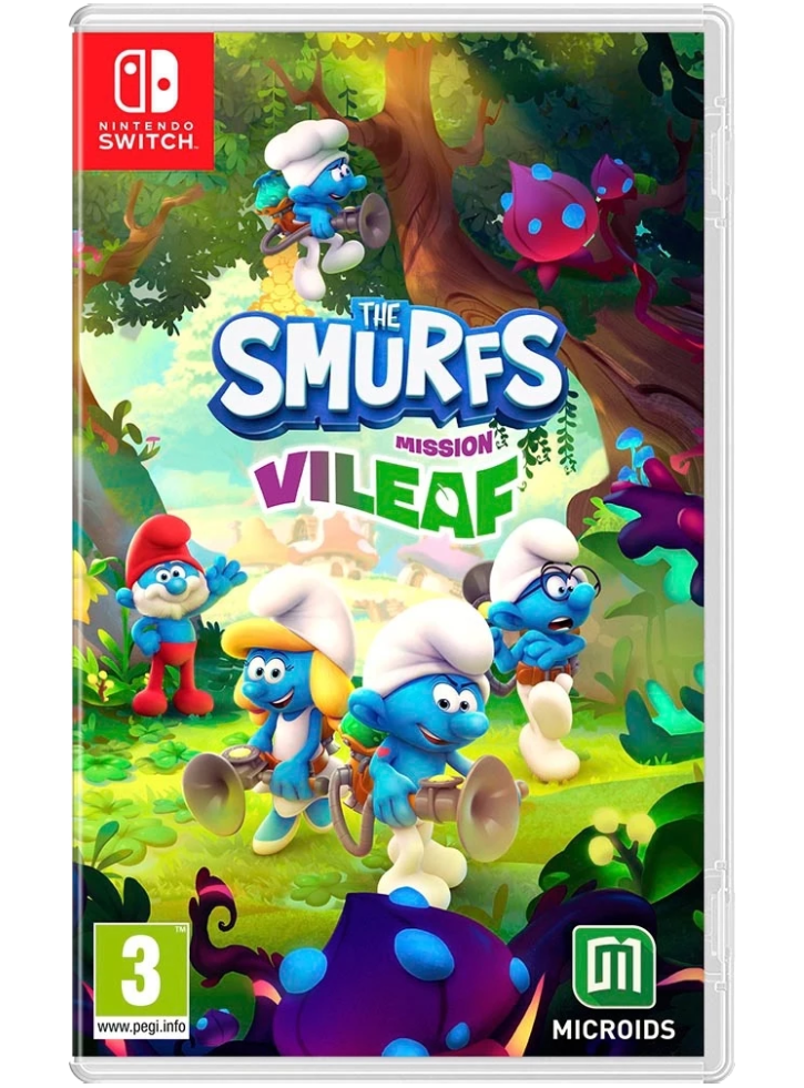 The Smurfs Mission Vileaf Нинтендо Суич