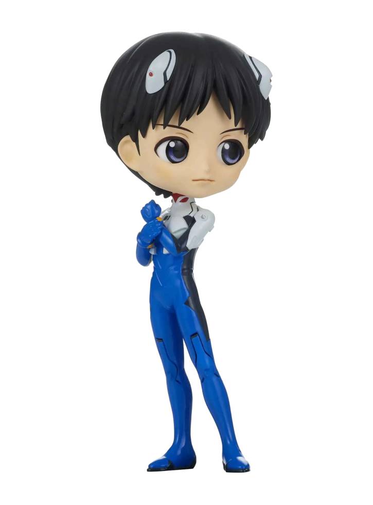 Banpresto Q Posket Evangelion New Theatrical Edition - Shinji Ikari Plugsuit Style Ver.A