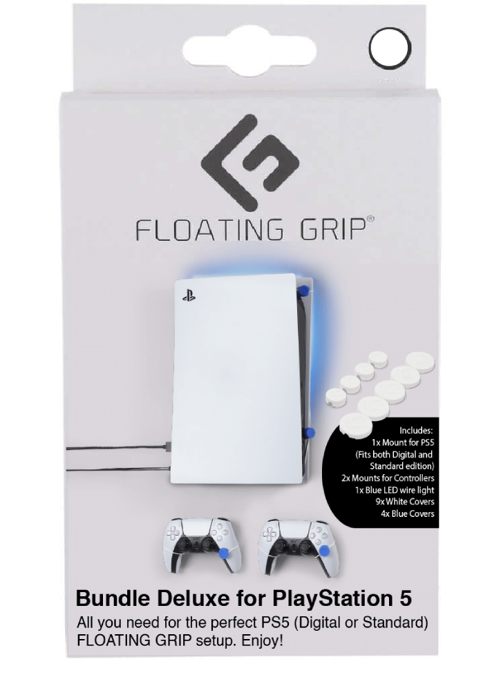 Floating Grip Deluxe Box Bundle Alb