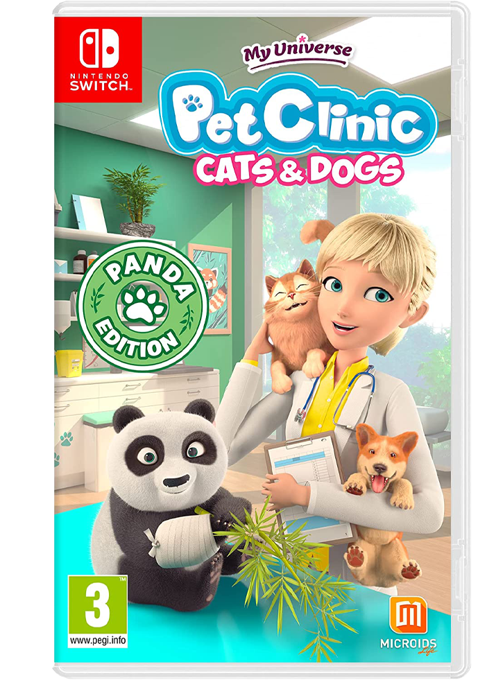 My Universe Pet Clinic Cats Dogs Panda Edition Нинтендо Суич