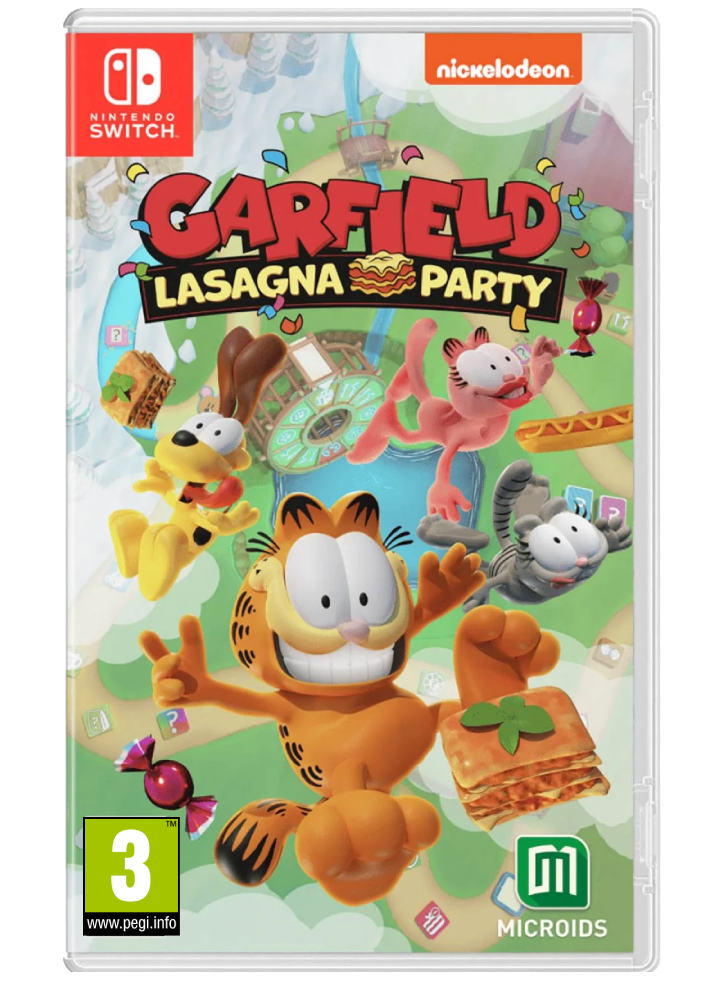 Garfield Lasagna Party Нинтендо Суич