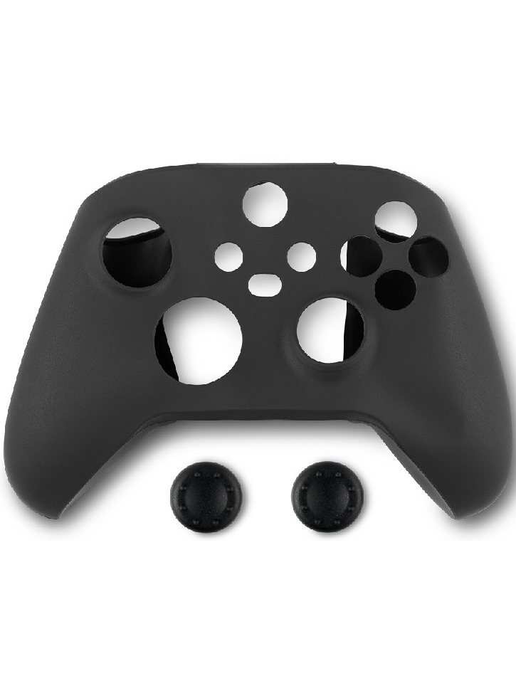 Husa din silicon pentru Controller si Protectie pentru butoane Spartan Gear Xbox Series X/S Negru