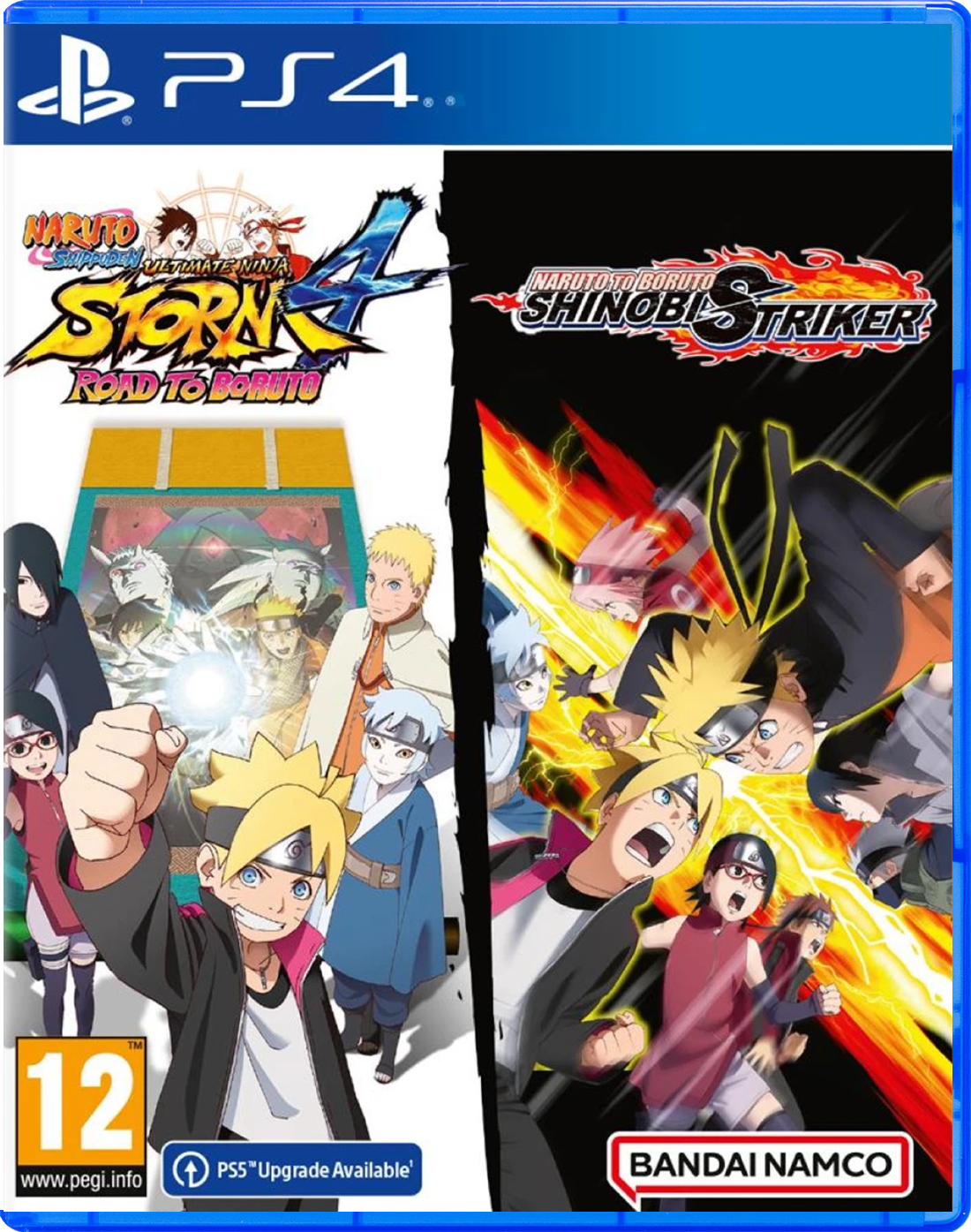 Naruto Shippuden Ultimate Ninja Storm 4 Road to Boruto + Naruto to Boruto Shinobi Striker Плейстейшън 4