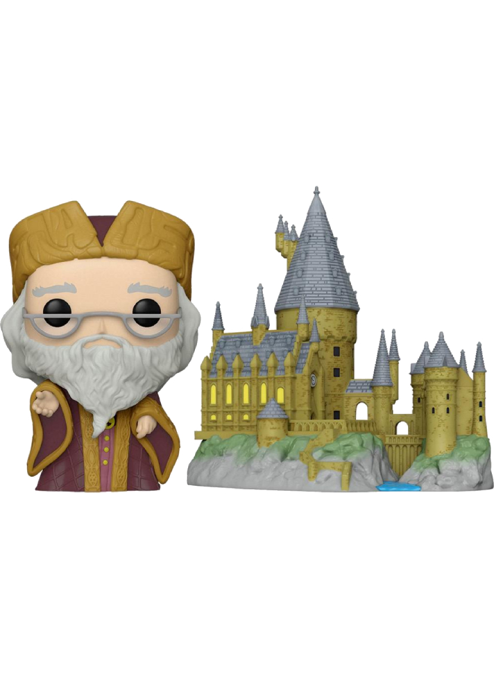 Pop! Town Harry Potter Albus Dumbledore with Hogwarts