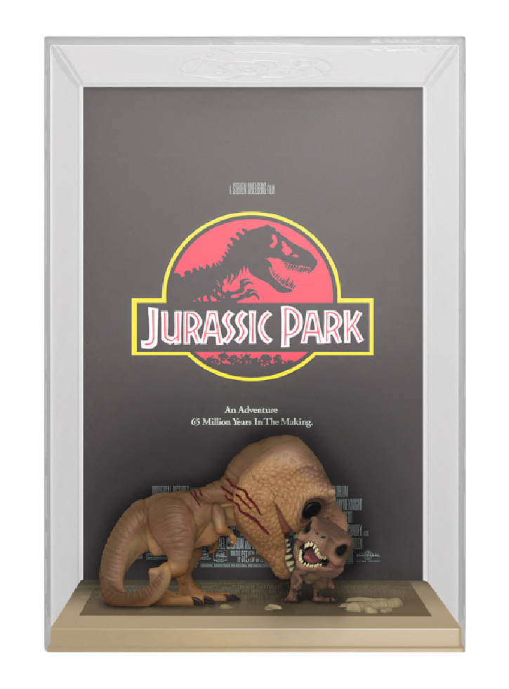 Pop! Movie Posters Jurassic Park Tyrannosaurus Rex Velociraptor