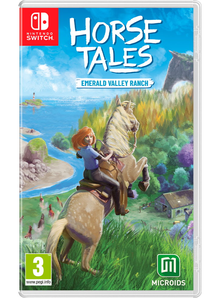 Horse Tales Emerald Valley Ranch Limited Edition Нинтендо Суич