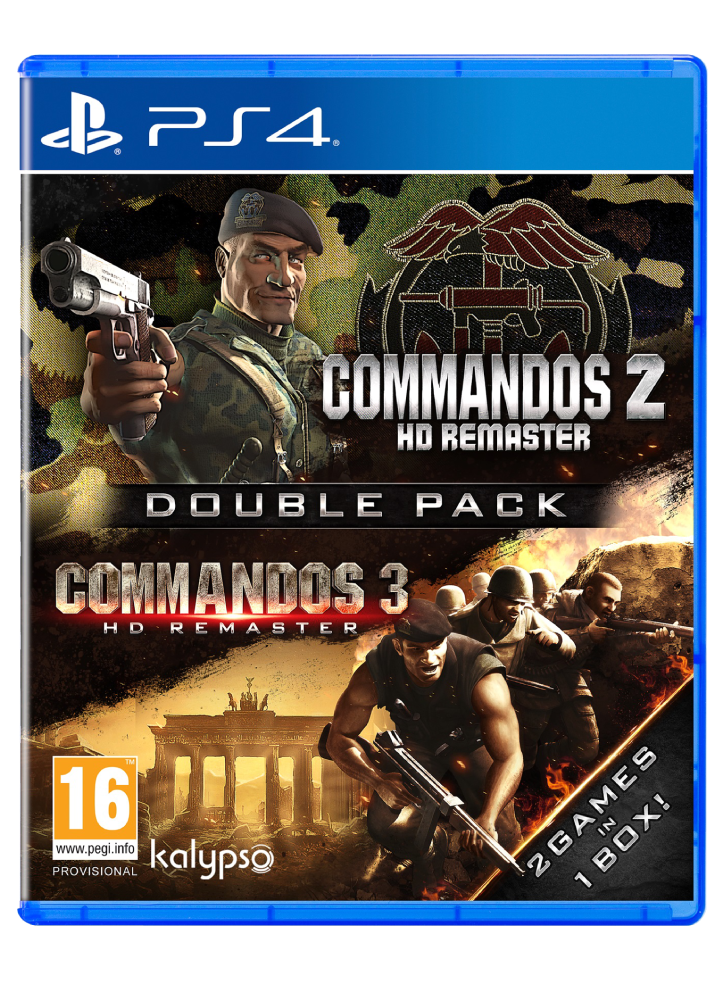 Commandos 2 & 3 HD Remaster Double Pack Плейстейшън 4