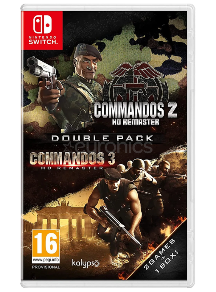 Commandos 2 & 3 HD Remaster Double Pack Нинтендо Суич
