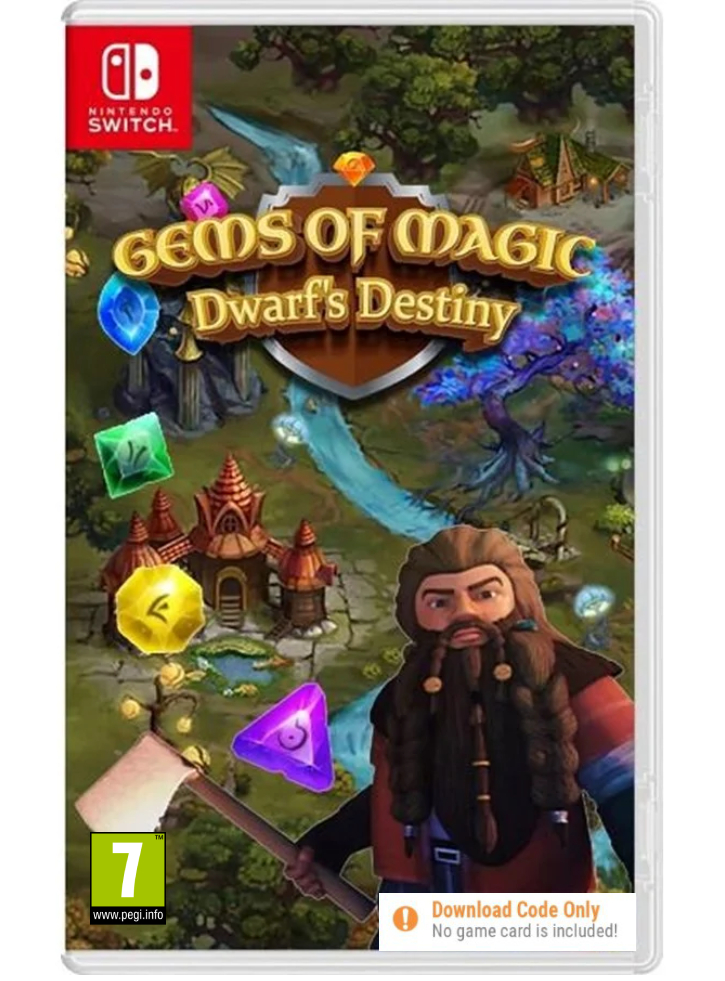 Gems of Magic Dwarf\'s Destiny (Code in a Box) Нинтендо Суич