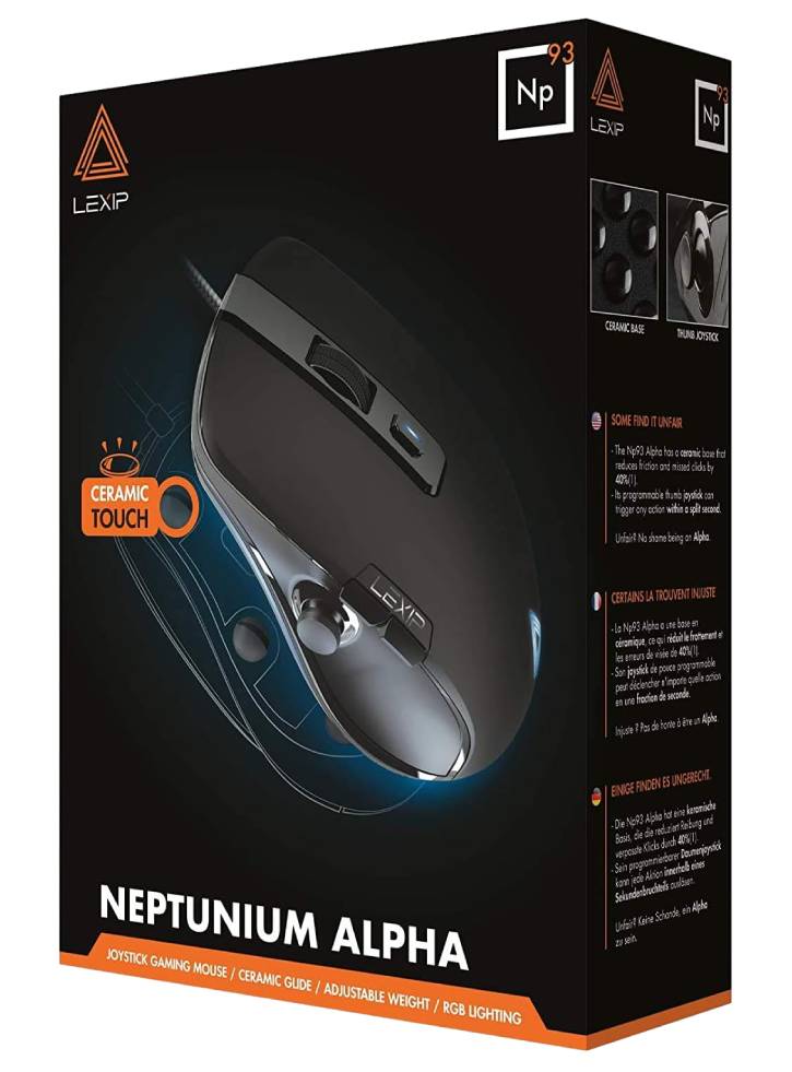 Mouse Neptunium Alpha LEXIP NP93 - PC