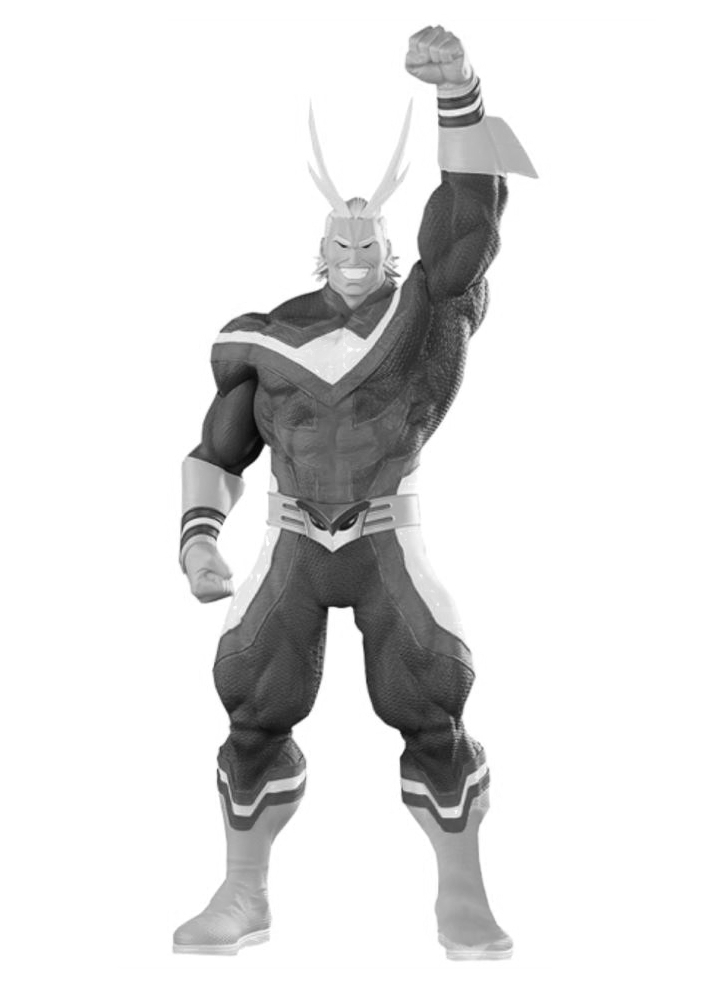 Banpresto My Hero Academia WFC Modeling Academy The All Might 31cm The Tones