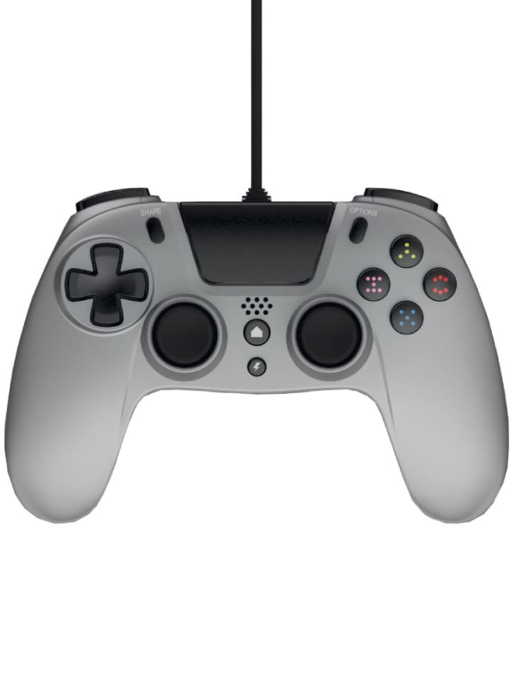 Controller cu fir Gioteck VX-4 Argintiu PS4