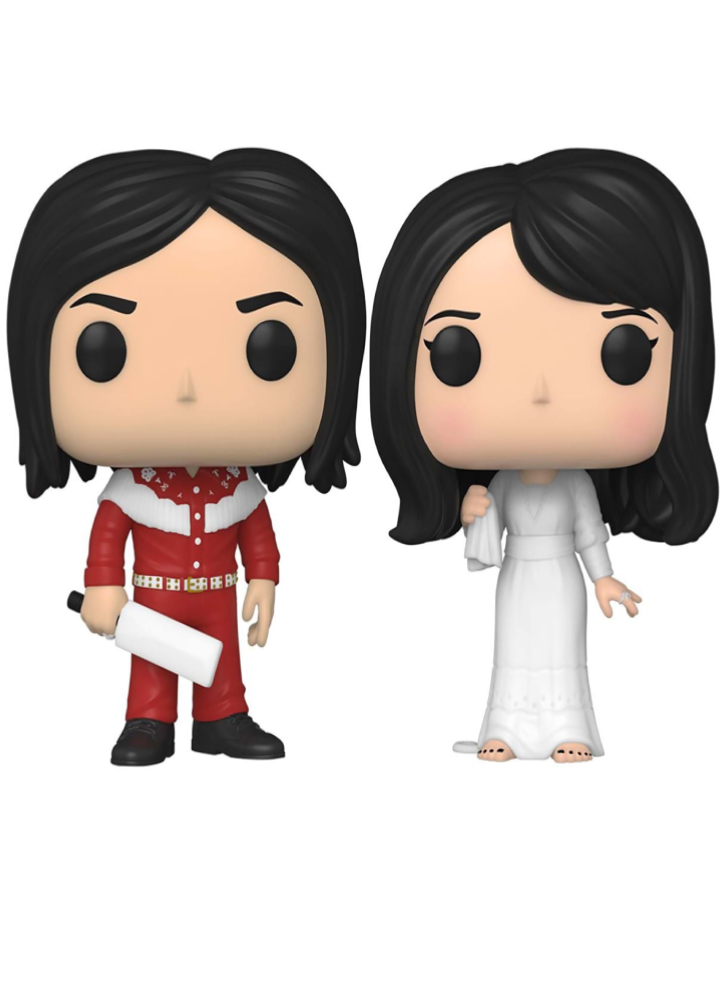 Pop! 2 Pack Rocks The White Stripes Jack White & Meg White 10 cm