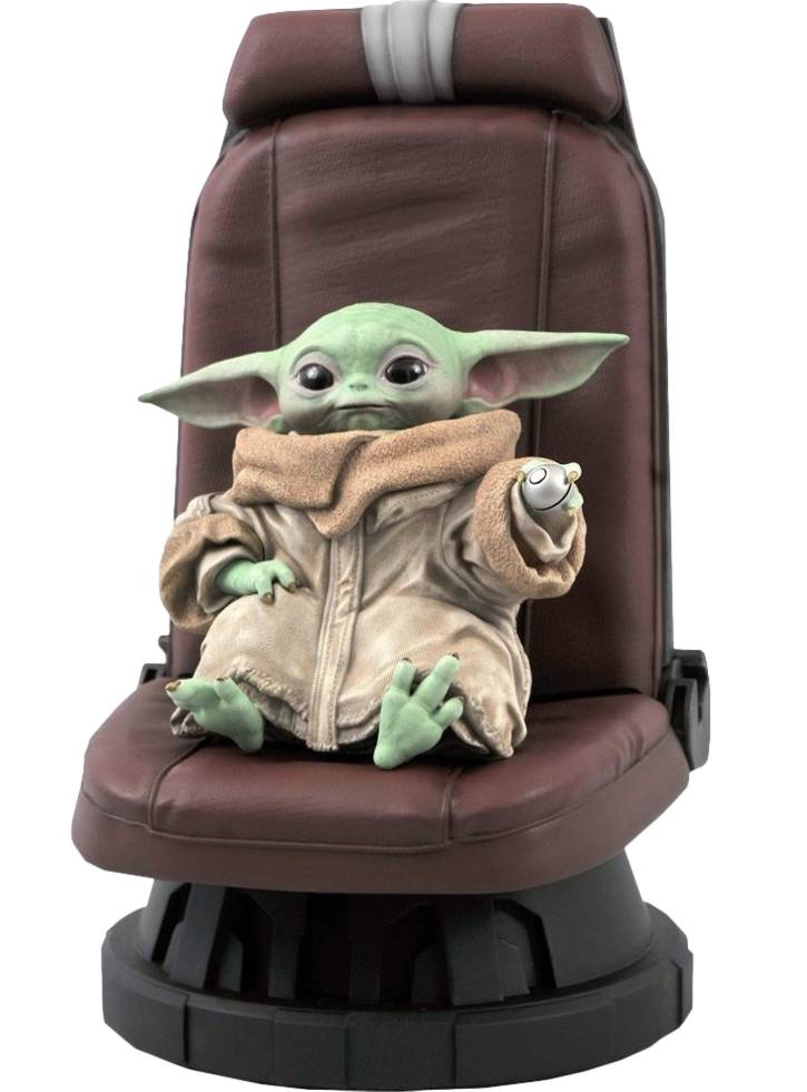 Diamond Star Wars The Mandalorian Child in Chair 30cm