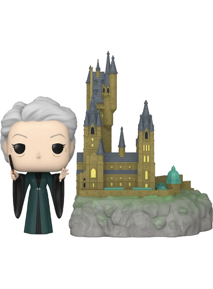 Pop! Town Harry Potter Chamber of Secrets Anniversary 20th Minerva with Hogwarts 10 cm