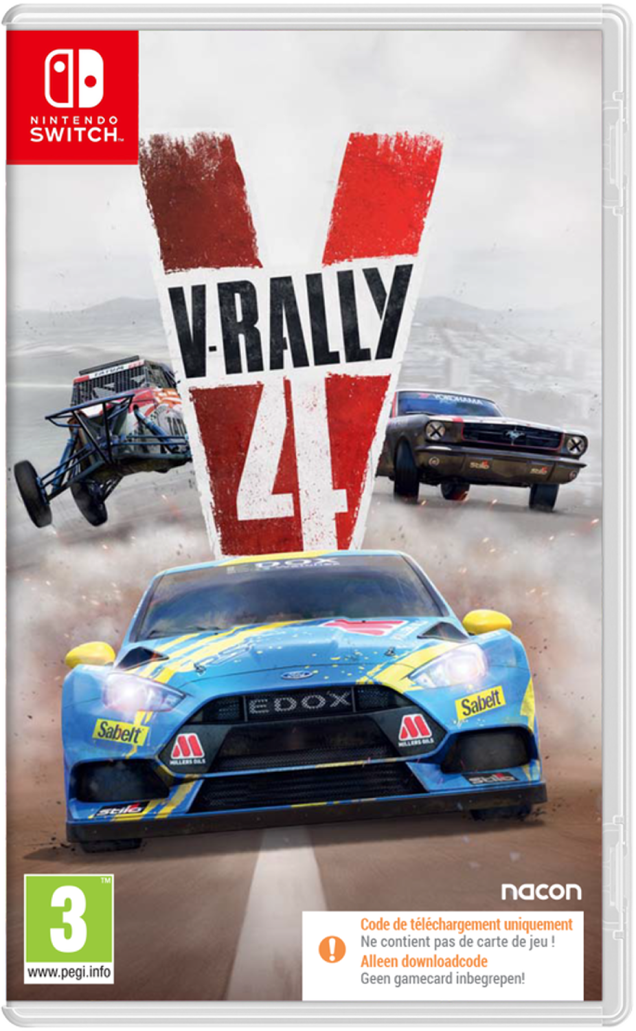 V Rally 4 Code in Box Нинтендо Суич