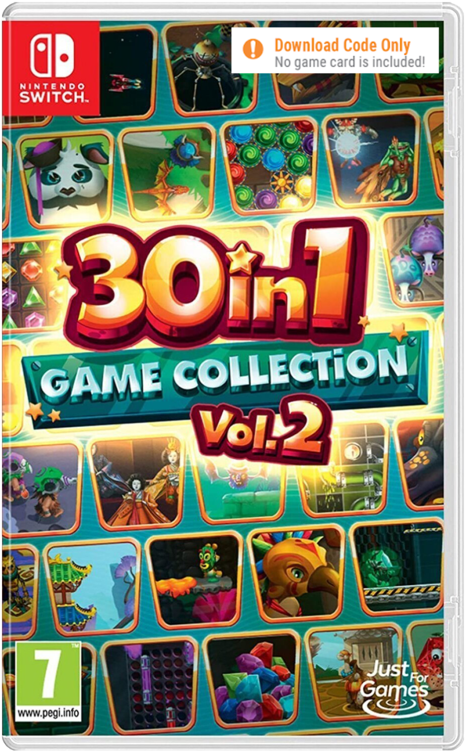 30 in 1 Game Collection Vol 2 Code in Box Нинтендо Суич