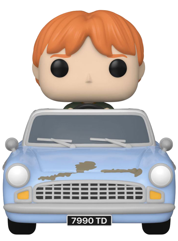 Pop! Rides Super Deluxe Harry Potter Chamber of Secrets Anniversary 20th Ron Weasley in Flying Car