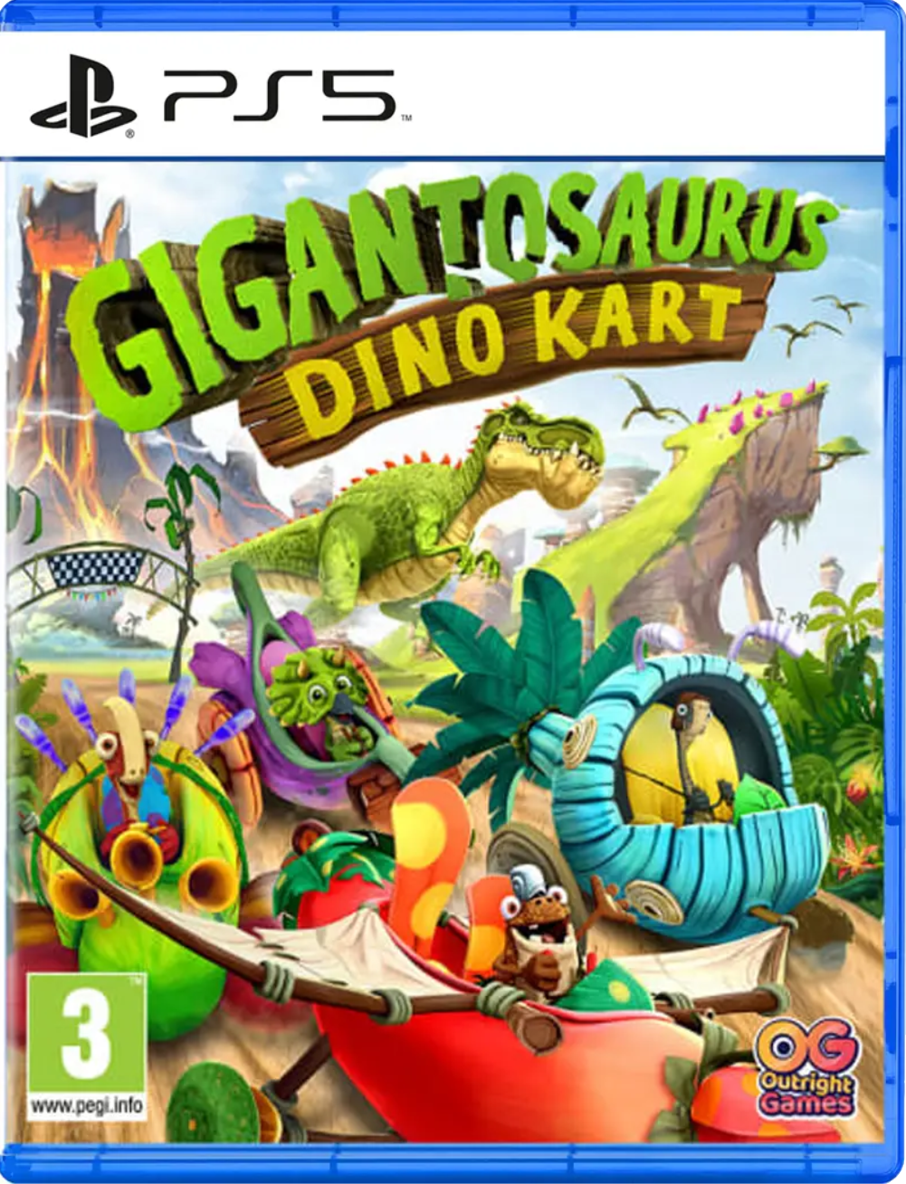 Gigantosaurus Dino Kart Плейстейшън 5