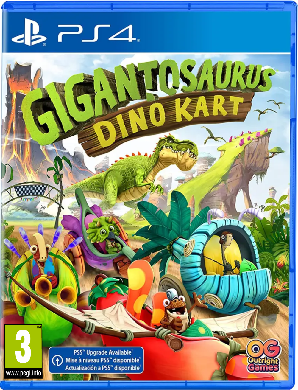 Gigantosaurus Dino Kart Плейстейшън 4