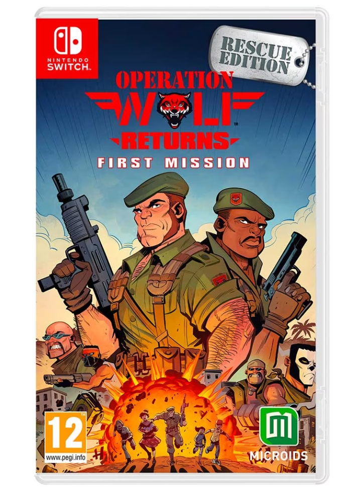 Operation Wolf Returns First Mission Нинтендо Суич