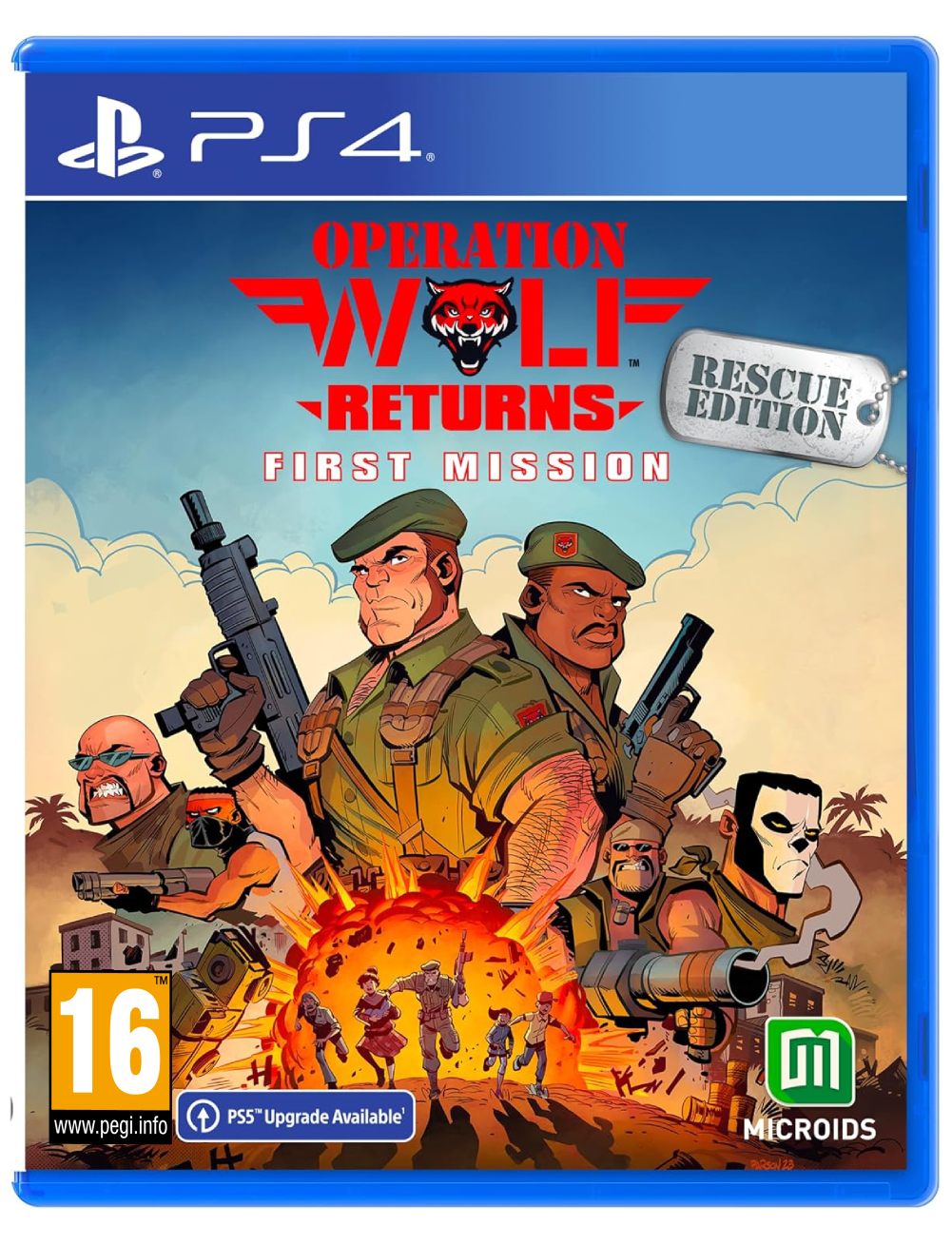 Operation Wolf Returns First Mission Плейстейшън 4