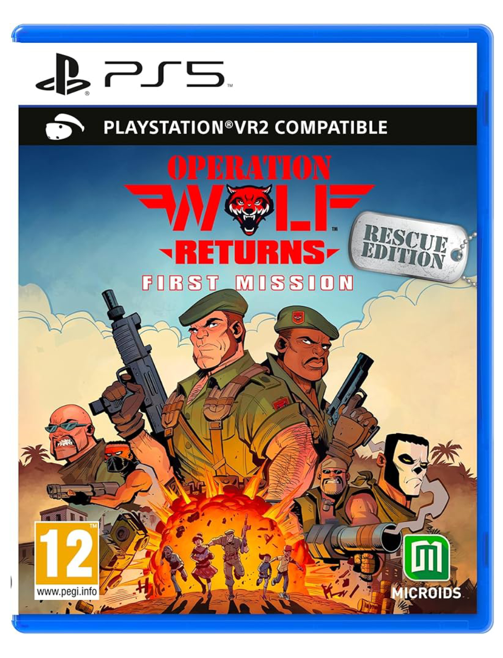 Operation Wolf Returns First Mission Плейстейшън 5