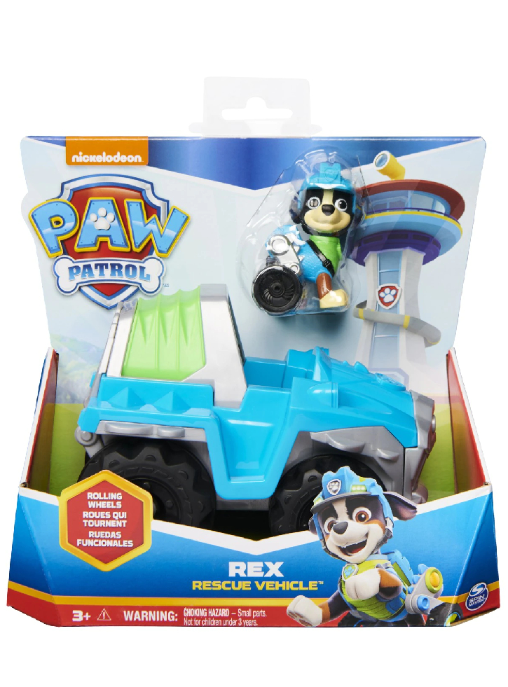 Masina Paw Patrol Rex Rescue with Pup