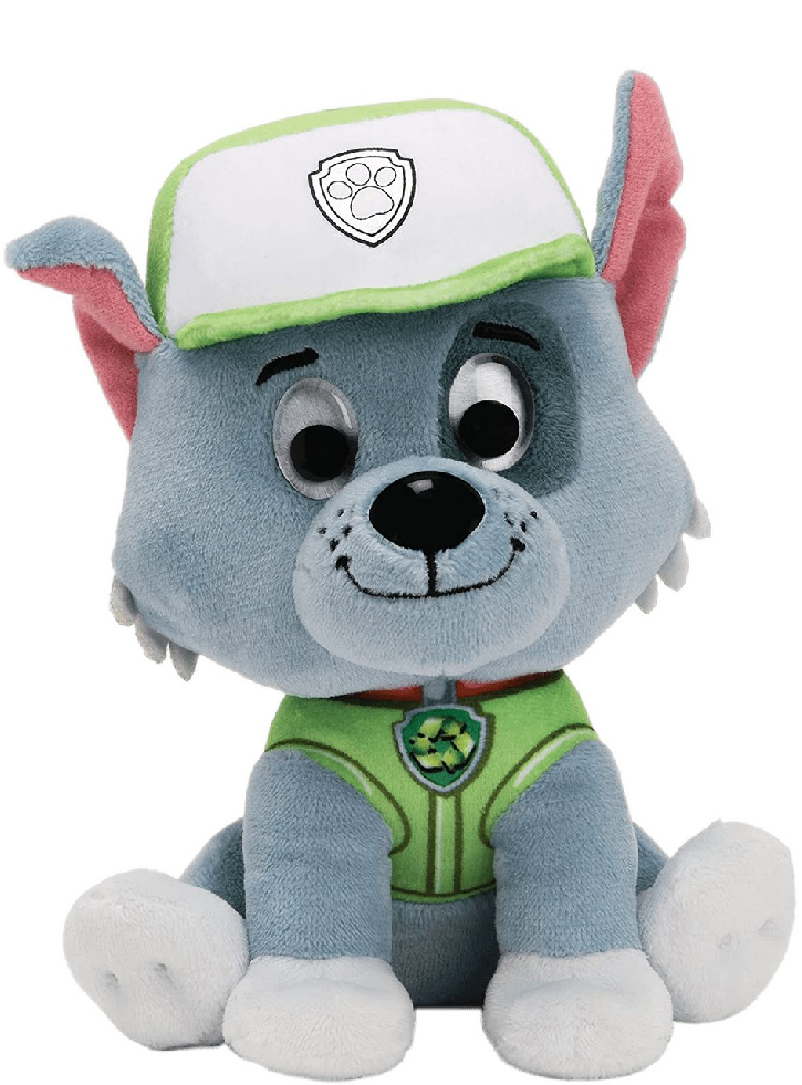 Catelul Paw Patrol Rocky Master Gund 15cm