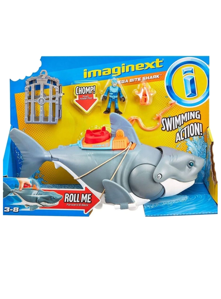 Rechinul Fisher Price Imaginext Mega Bite (GKG77)