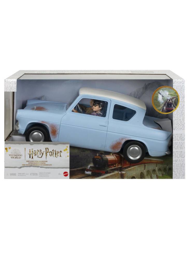 Masina Mattel Harry Potter Harry Rons Flying Car Adventure