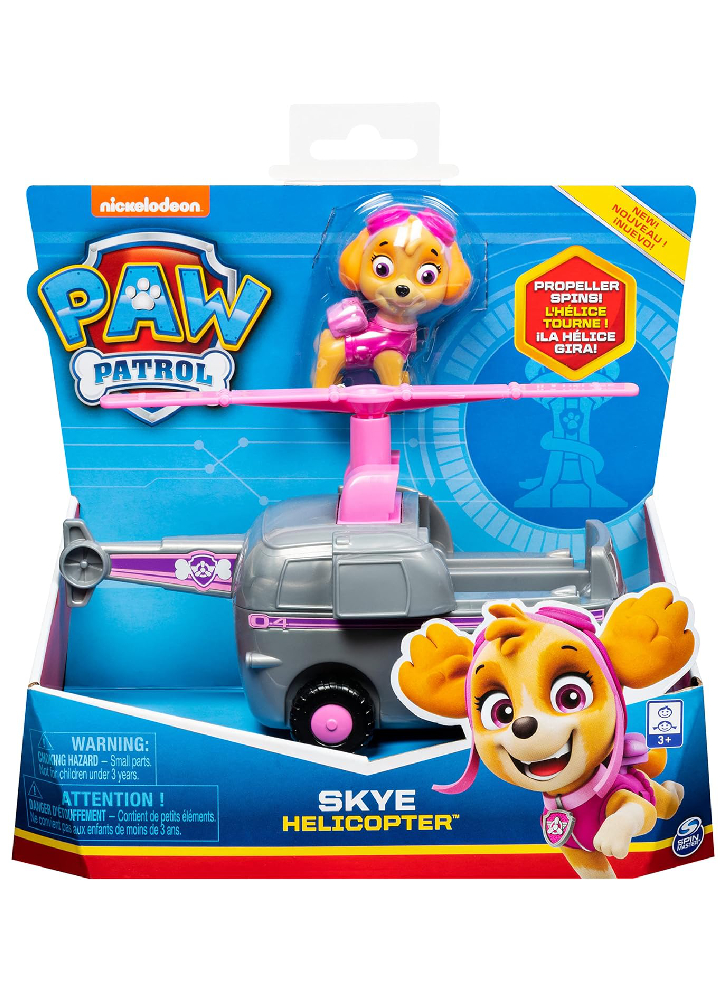 Masina Master Paw Patrol Skye Helicopter Vehicle with Pup