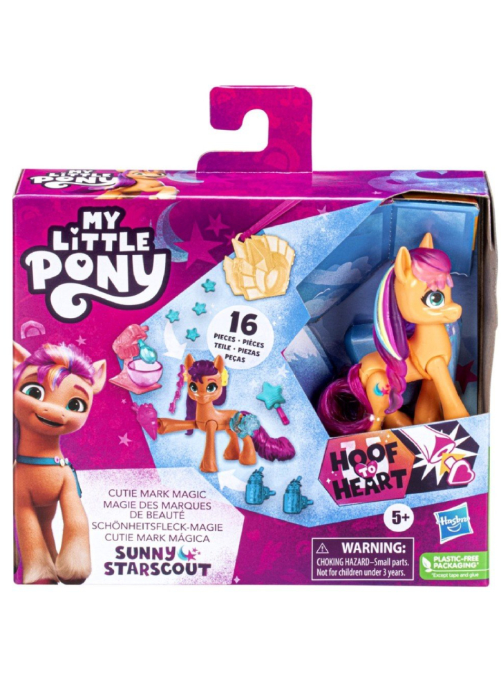 Set Poneiul My Little Pony Cutie Mark Magic Sunny Starscout