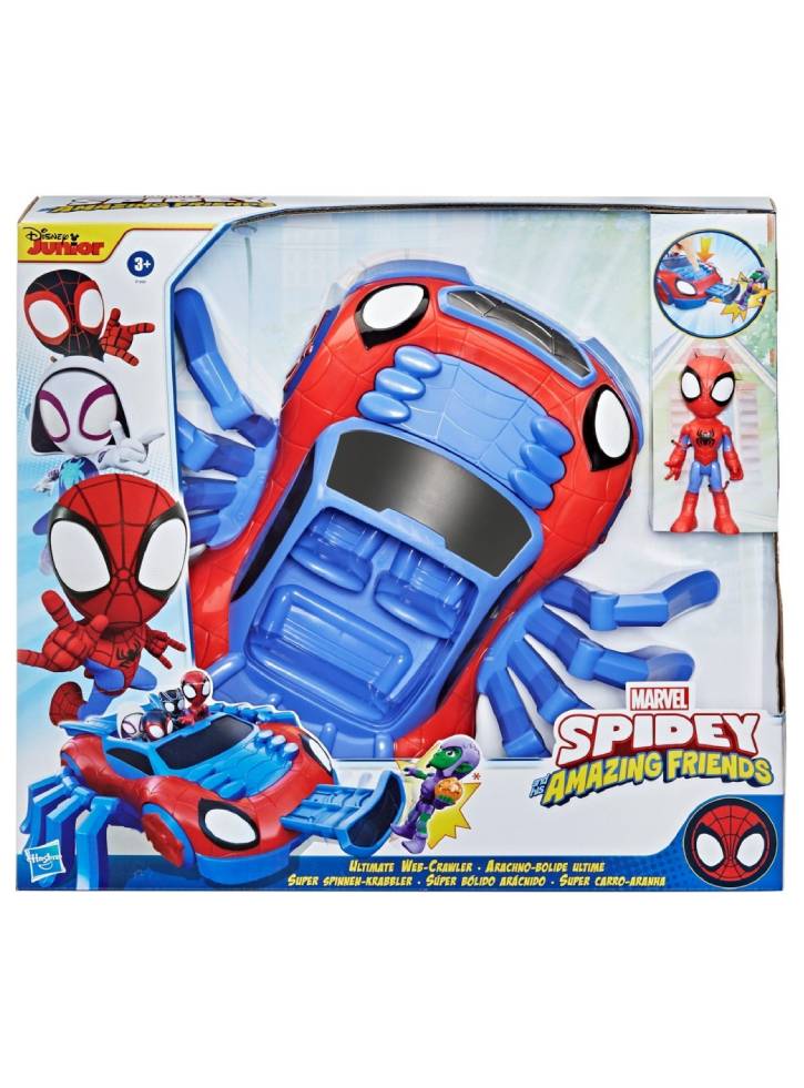 Masina Disney Junior Marvel Ultimate Web-Crawler