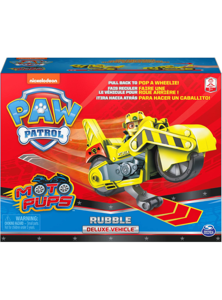 Moto Pups Paw Patrol Rubble Deluxe